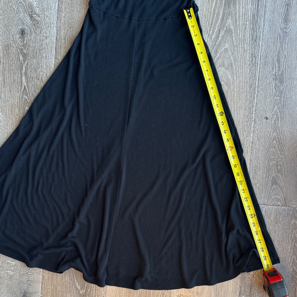 Who What Wear Black Backless Dress SK0336 - Picture 2 of 5
